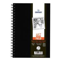 Canson - Canson Field Çizim Defteri Spiralli 96g 90 yaprak 18x25cm