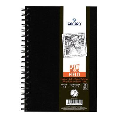 Canson Field Çizim Defteri Spiralli 96g 90 yaprak 18x25cm