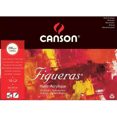 Canson Figueras Blok Canvas Grain 290g 10 Yaprak 24x33