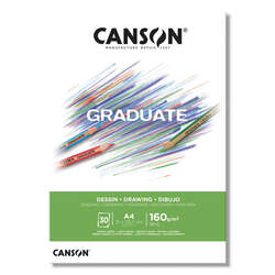 Canson - Canson Graduate Drawing Çizim Defteri 160g 30 Yaprak A4