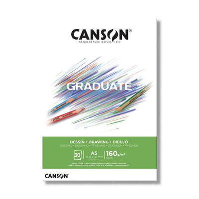 Canson Graduate Drawing Çizim Defteri 160g 30 Yaprak A5