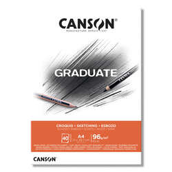 Canson - Canson Graduate Sketching Çizim Defteri 96g 40 Yaprak A4