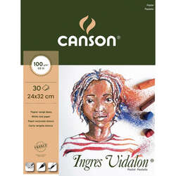 Canson - Canson Ingres Vidalon Pastel Bloğu 30 Yaprak 24x32