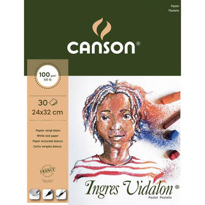 Canson Ingres Vidalon Pastel Bloğu 30 Yaprak 24x32