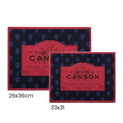 Canson LAquarelle Heritage Sulu Boya Blok 300g 12 Yaprak Hot Pressed