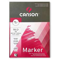 Canson - Canson Marker Layout Çizim Defteri 70g 70 Yaprak A3