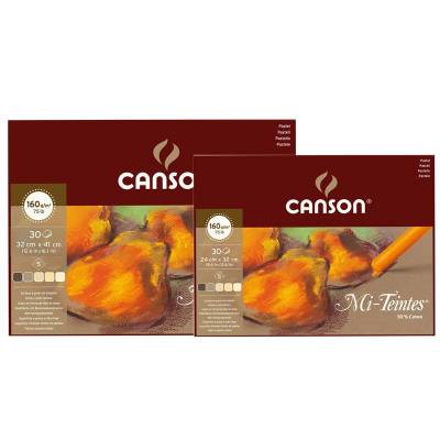 Canson Mi-Teintes Pastel Defteri Kahve Tonlar 30 Yaprak 160g