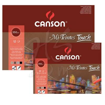 Canson Mi-Teintes Touch Pastel Defteri 12 Yaprak 350g