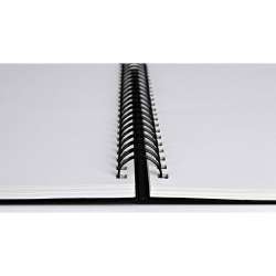 Canson Mix Media Art Book Spiralli 224g 40 yaprak 17,7x25,4 - 3