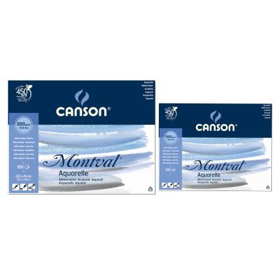 Canson Montval Watercolour Sulu Boya Blok 200g 100 Yaprak