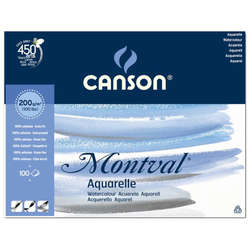 Canson - Canson Montval Watercolour Sulu Boya Blok 200g 100 Yaprak 24x32cm