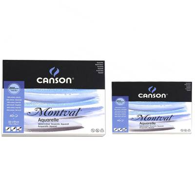 Canson Montval Watercolour Sulu Boya Blok 200g 40 Yaprak