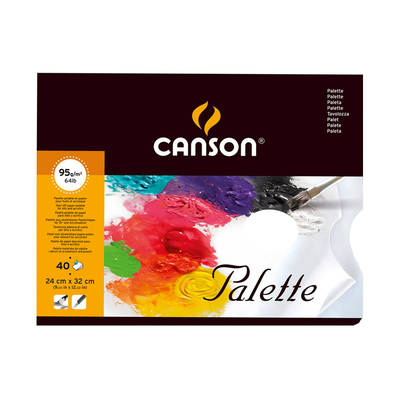 Canson Palette Kullan At Palet 95g 40 Yaprak 24x32cm