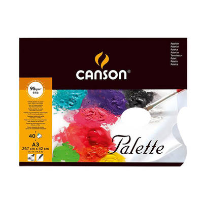 Canson Palette Kullan At Palet 95g 40 Yaprak A3