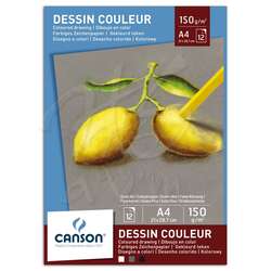 Canson - Canson Pastel Paper Pad Pastel Kağıdı Defteri 150g 12 Yaprak A4