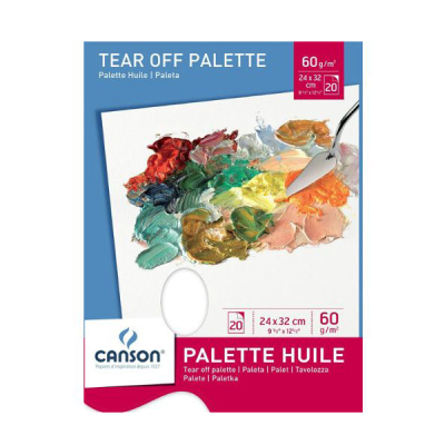 Canson Tear of Palette Kullan At Palet 24x32 cm 60 g 20 Yaprak