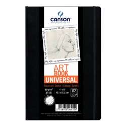 Canson - Canson Universal Art Book Çizim Defteri 96g 112 Yaprak 10,2x15,2cm