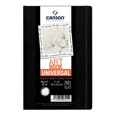 Canson Universal Art Book Çizim Defteri 96g 112 Yaprak 10,2x15,2cm