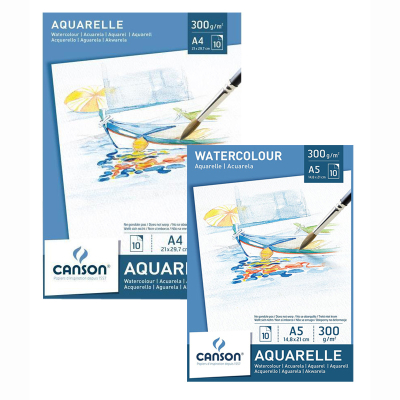 Canson Watercolour Sulu Boya Blok 300g 10 Yaprak - 1