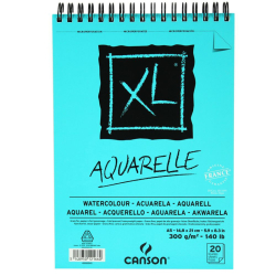 Canson - Canson XL Aquarelle Sulu Boya Blok 300g A5 20 Yaprak