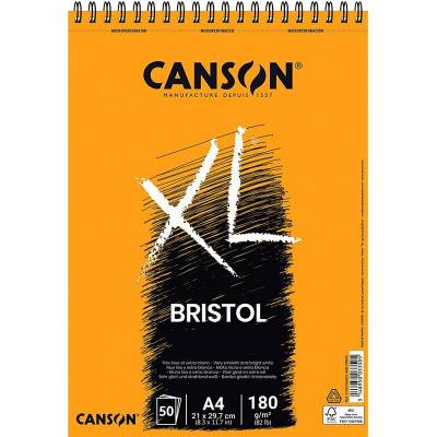 Canson XL Bristol Spiralli Çizim Defteri 180g 50 Yaprak A4