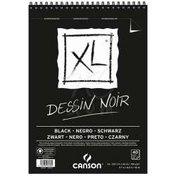 Canson - Canson XL Dessin Noir Siyah Çizim Bloğu 150g A3