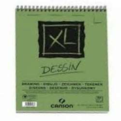 Canson - Canson XL Drawing Dessin Spiralli Light Grain 160g 50 Yaprak A3