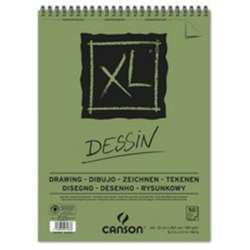Canson - Canson XL Drawing Dessin Spiralli Light Grain 160g 50 Yaprak A4
