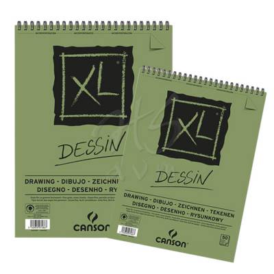 Canson XL Drawing Dessin Spiralli Light Grain 160g 50 Yaprak