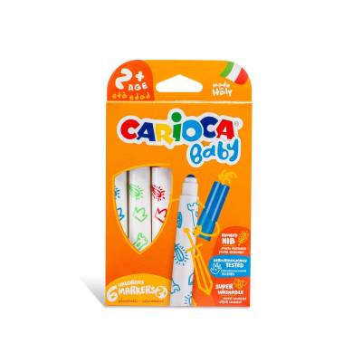 Carioca Baby Valorous Markers 6 Renk 42813