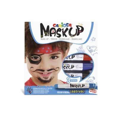 Carioca Mask Up Yüz Boyası Seti Karnaval Set 6g 3lü 43050