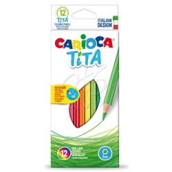 Carioca - Carioca Tita Kuru Boya Kalemi 12 Renk 42789