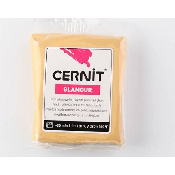 Cernit Glamour (metalik) Polimer Kil 56g 050 Gold