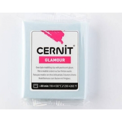 Cernit - Cernit Glamour (Metalik) Polimer Kil 56g 200 Blue