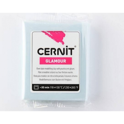 Cernit Glamour (Metalik) Polimer Kil 56g 200 Blue