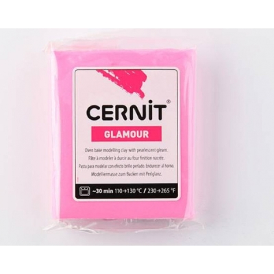 Cernit Glamour (Metalik) Polimer Kil 56g 922 Fuschia