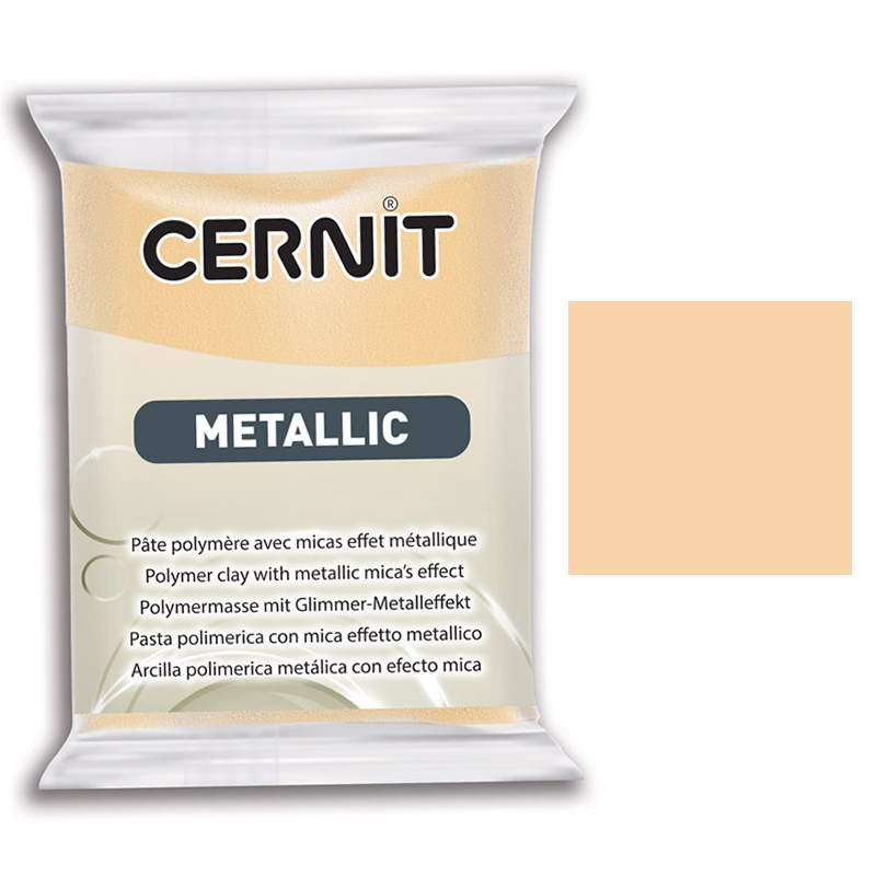 Cernit Metallic Polimer Kil 56g 045 Champagne