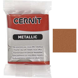 Cernit - Cernit Metallic Polimer Kil 56g 057 Copper