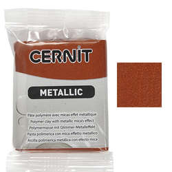 Cernit - Cernit Metallic Polimer Kil 56g 058 Bronze