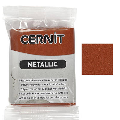 Cernit Metallic Polimer Kil 56g 058 Bronze