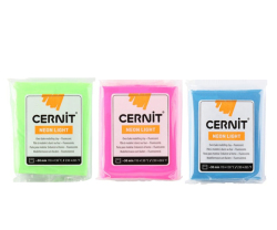 Cernit - Cernit Neon Light (Fosforlu) Polimer Kil 56gr