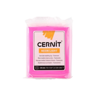 Cernit Neon Light (Fosforlu) Polimer Kil 56gr 922 Fuschia