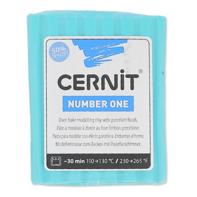 Cernit Number One Polimer Kil 56g 280 Turquoise