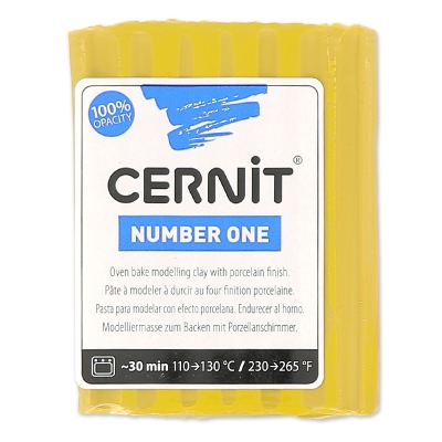 Cernit Number One Polimer Kil 56g 746 Yellow Ochre