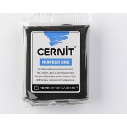 Cernit - Cernit Number One Polimer Kil 56g 100 Black
