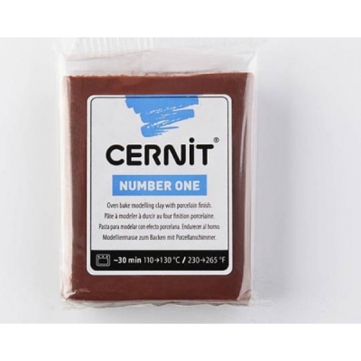 Cernit Number One Polimer Kil 56g 800 Brown