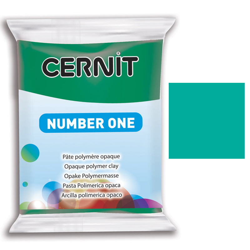 Cernit Number One Polimer Kil 56g 620 Emerald