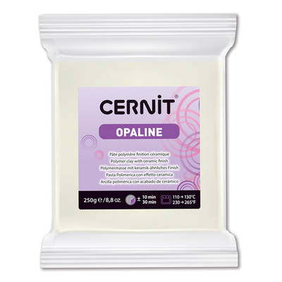 Cernit Opaline Polimer Kil 250g 010 White