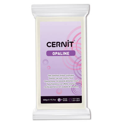 Cernit Opaline Polimer Kil 500g 010 White