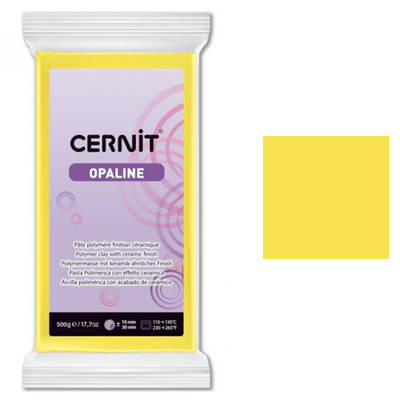 Cernit Opaline Polimer Kil 500g 717 Primary Yellow